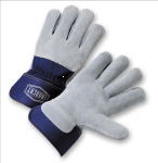 PIP - Ironcat IC65 Premium Heavy Split Cowhide Palm 3/4 Leather Back Gloves